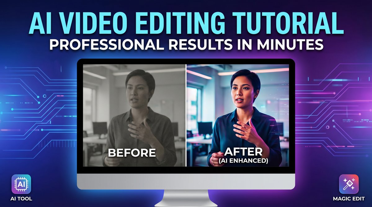 国产精品AI视频剪辑教程视频演示